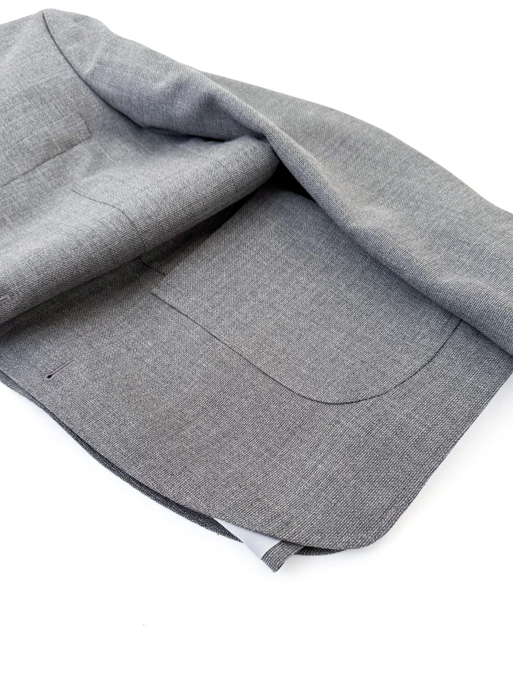 Brooks Brothers Slim Men's Gray Hopsack Blazer Italian Wool 42R Sport Coat